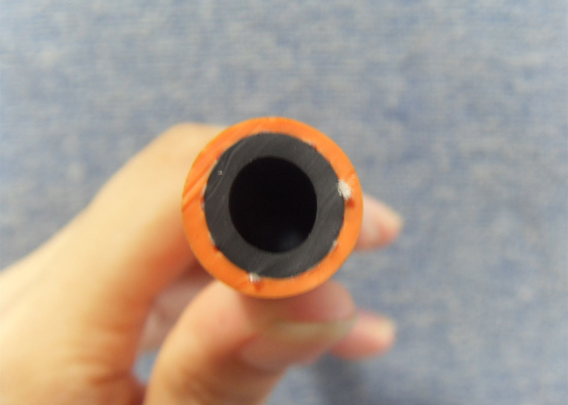 شلنگ گازی نارنجی رنگی ID 6mm NBR LPG برای مصارف خانگی و صنعتی