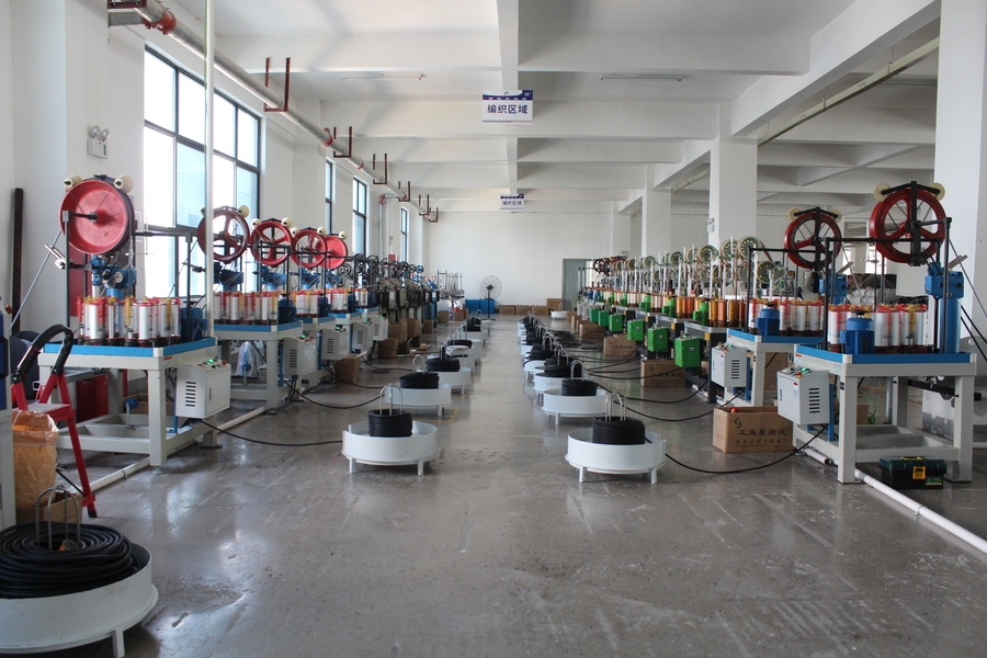 Hangzhou Paishun Rubber &amp; Plastic Co., Ltd خط تولید کارخانه