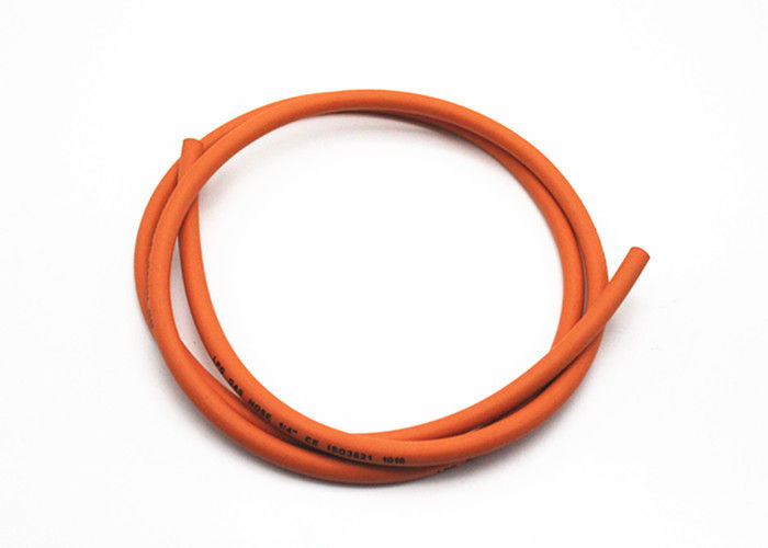 شیلنگ های لاستیکی مقاوم در برابر روغن نارنجی 6MM / 8MM W.P 300 PSI LPG شیلنگ گاز