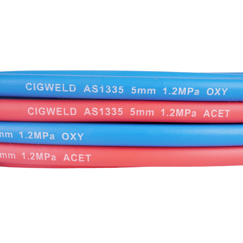 مقاومت در برابر پیری 1/4'x50FT مقاومت در برابر پوشیدن درجه R Oxy / Acet Twin Welding Hose Assembly