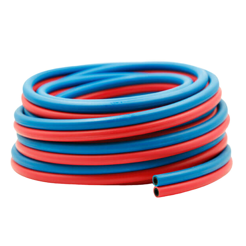 فروش داغ ISO3821 درجه R 10mm EPDM لوله لاستیکی دوقلو برای اکسیژن / استیلن