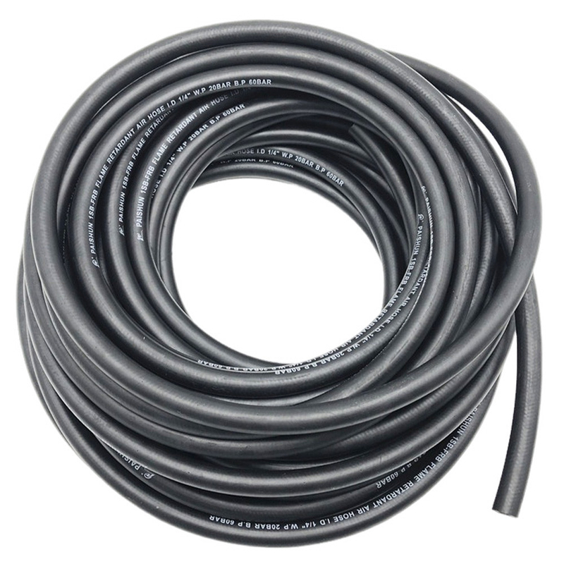 6لوله تنفسی EPDM مقاوم در برابر شعله: بدون بوی، درجه انعطاف پذیری بالا UL94-V0