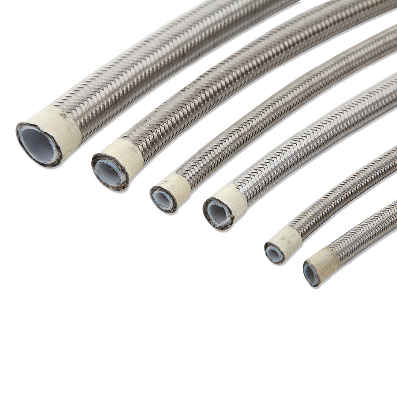 لوله PTFE با فشار بالا با یک لایه از فولاد ضد زنگ برای حمل و نقل و هیدرولیک موبایل