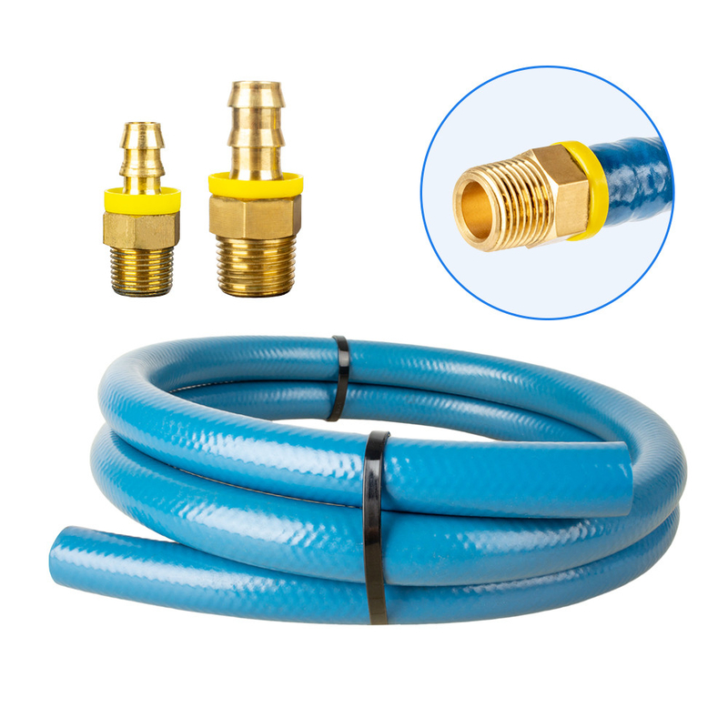 فابریک 19mm غیر رسانا مقاوم به پوشیدن سریع متصل مقاوم به روغن گاز تنگ NBR لاستیک فشار قفل لوله کمپرسور