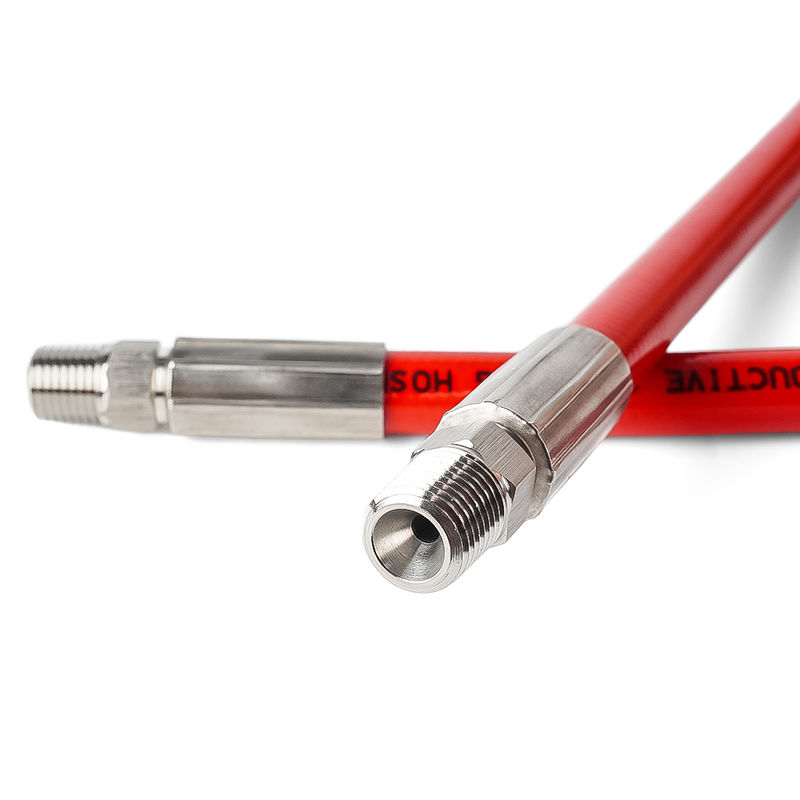 لوله هیدرولیکی ترموپلاستیک پرکننده CNG با فشار بالا با پوشش مقاوم در برابر سایش و طراحی سبک برای عملیات هیدرولیکی