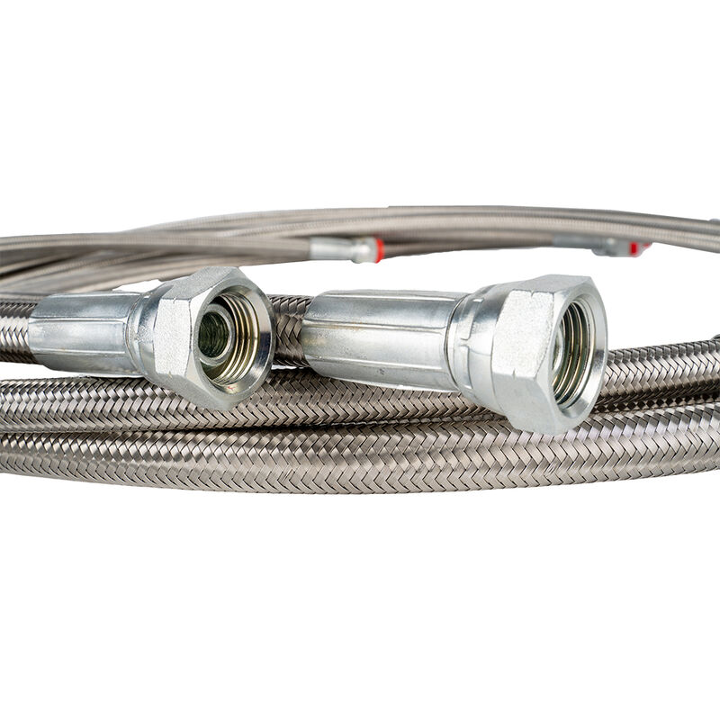 مجموعه شیلنگ PTFE با مقاومت در برابر دمای بالا و خواص مقاوم در برابر مواد شیمیایی برای کاربردهای ضد الکتریسیته ساکن