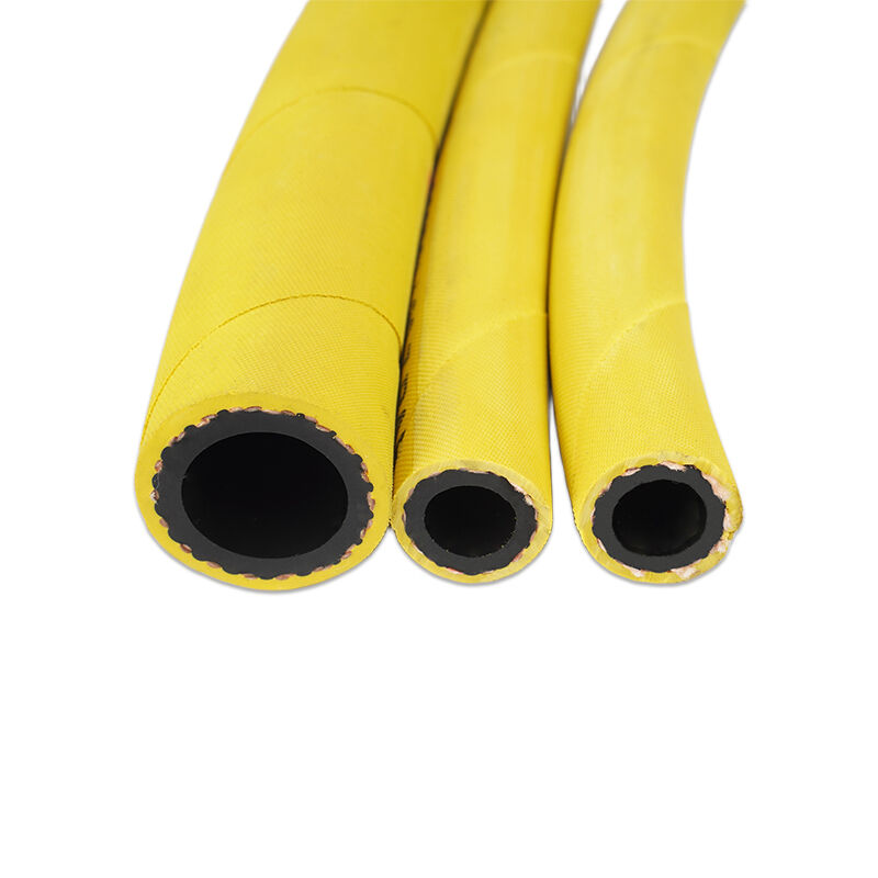 لوله لاستیکی چند منظوره صنعتی برای تجهیزات معدن با لوله نیتریل مقاوم به روغن و تقویت پارچه کششی بالا