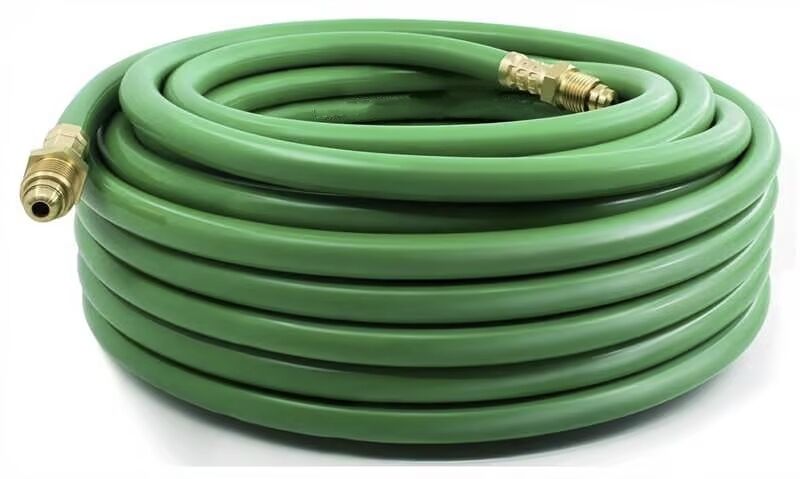 مجموعه شیلنگ گاز آرگون EPDM 50FT برای تنظیم کننده های جوشکاری TIG MIG – اتصالات 5/8 اینچ-18RH، فشار کاری 20 بار برای سیستم های تحویل گاز جوشکاری