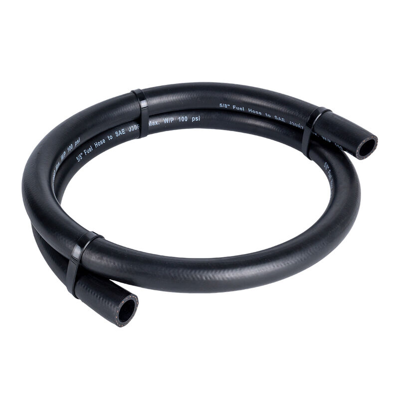 شلنگ سوخت و دیزل لاستیکی NBR مقاوم در برابر روغن 300 PSI SAEJ30R7 1/2 اینچ با الیاف بافته شده برای سیستم تامین بنزین و خودرو