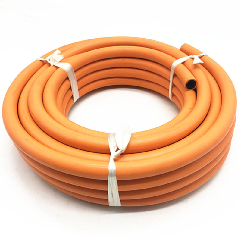 لچک دار نارنجی 50ft/100ft مقاومت در برابر پوشیدن W. P 20bar 10mm نارنجی لوله گاز LPG